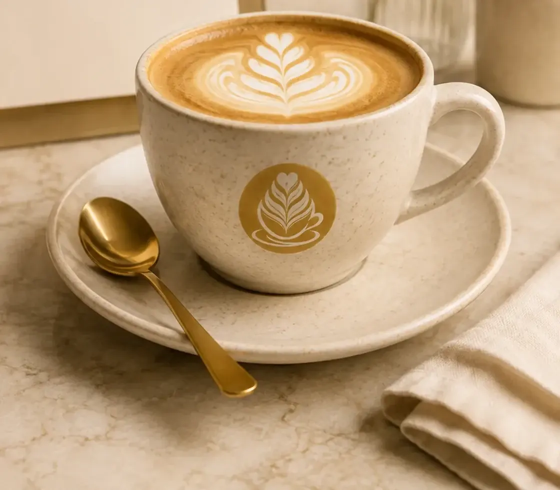 Golden Standard šolja cappuccina s latte artom