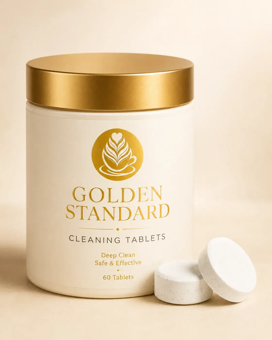 Golden Standard Reinigungstabletten für professionelle Getränkesysteme